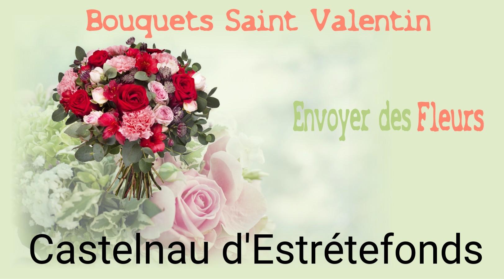 Roses de Saint-Valentin livrées à Castelnau-d'Estrétefonds